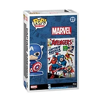 FUNKO POP! MARVEL THE AVENGERS #4 (1963) Captain America #27 Comic Cover with Case