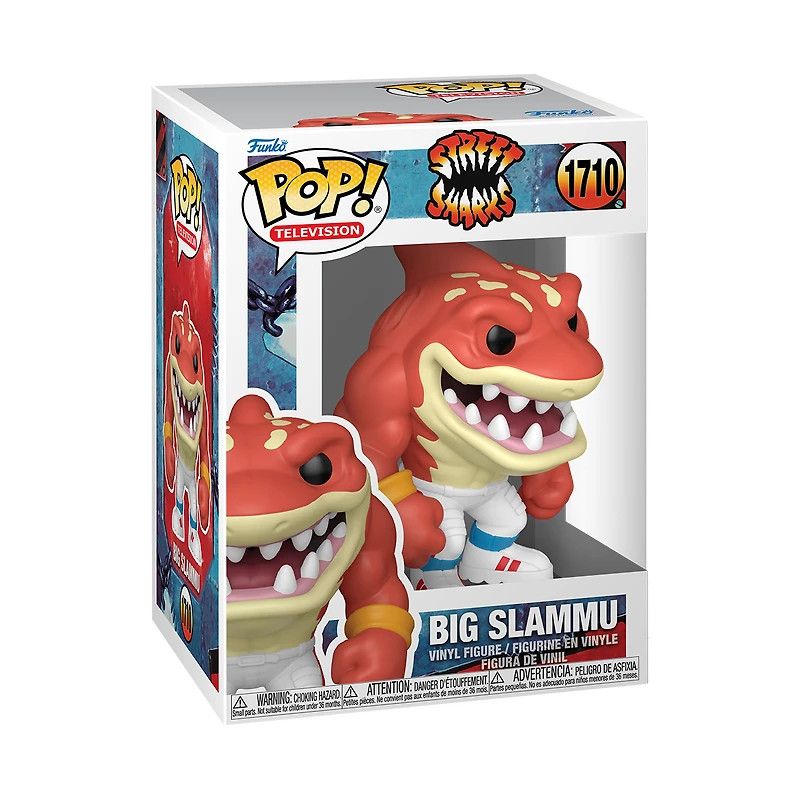 Funko Pop! Television: Street Sharks - Big Slammu #1710