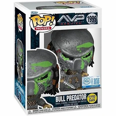 Funko Pop! Movies: AVP Requiem - Bull Predator #1999 [Funko Special Edition - GITD] *PREORDER*