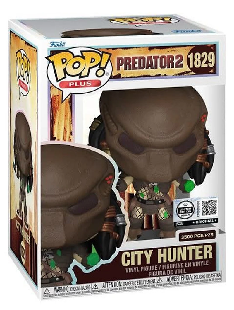 Funko Pop! Movies: Predator 2 - Plus! City Hunter #1829 [Limited Edition 3,500pcs] *PREORDER*