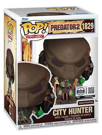 Funko Pop! Movies: Predator 2 - Plus! City Hunter #1829 [Limited Edition 3,500pcs] *PREORDER*