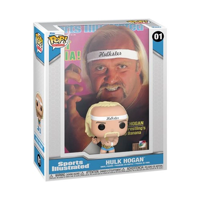 Funko Pop! Sports: WWE - Hulk Hogan (Sports Illustrated Cover) #01