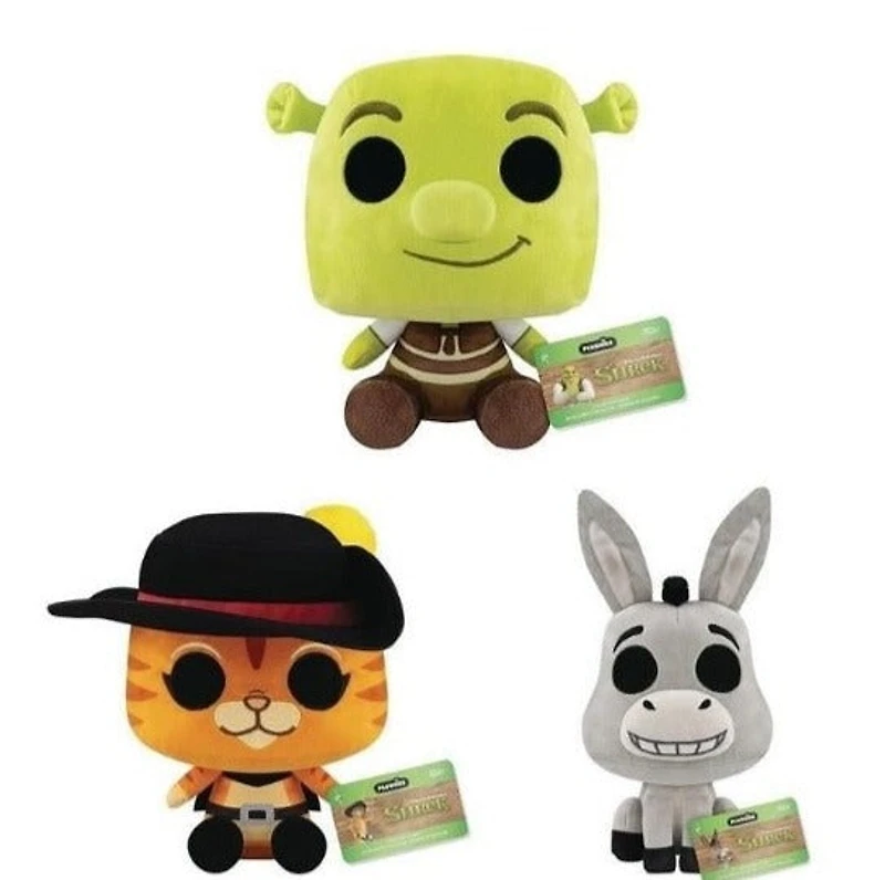 Funko Plushies! Movies: Shrek - / Puss Boots Donkey *PREORDER*