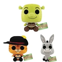 Funko Plushies! Movies: Shrek - / Puss Boots Donkey *PREORDER*