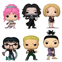 Funko Pop! Anime: Hunter X - Shizuku with Blinky $1564 / Phinks #1569 Pakunoda #1565 Nobunaga #1568 Machi #1567 Feitan #1566