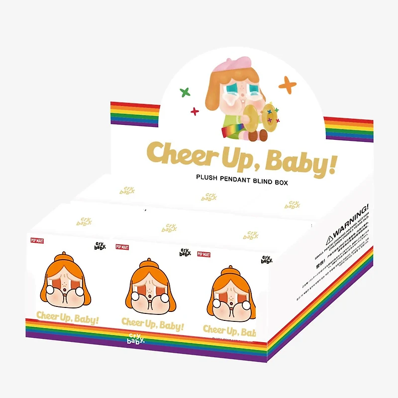 PopMart: Crybaby - Cheer Up Baby Plush Blind Box
