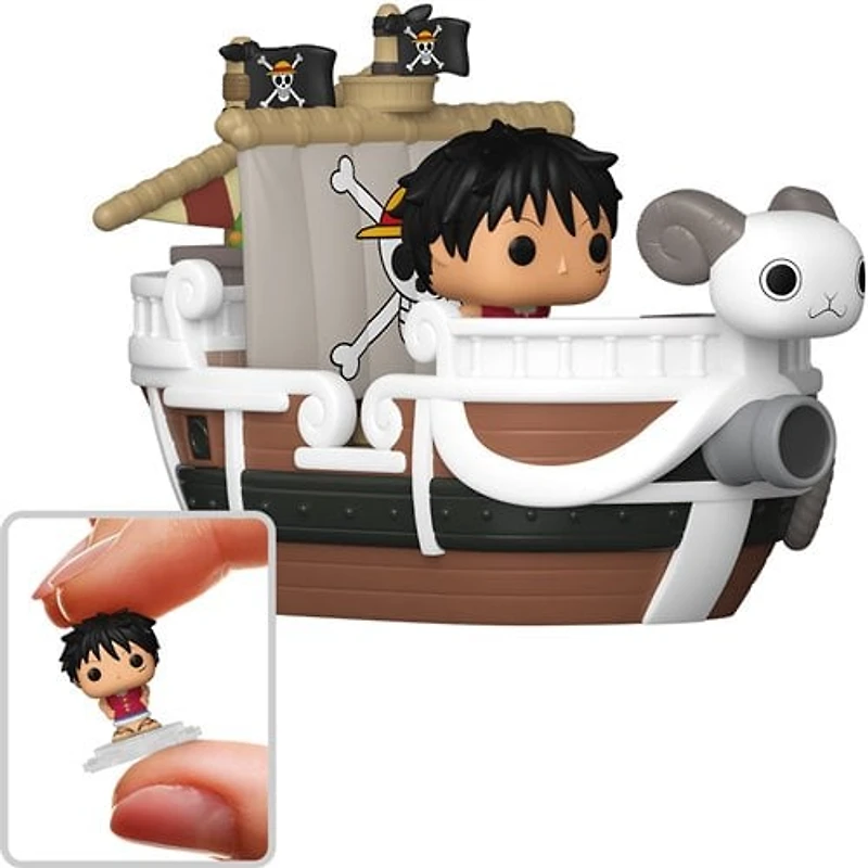 Funko Pop! Anime: One Piece - Bitty Pop Rides Monkey D. Luffy And The Going Merry *PREORDER*
