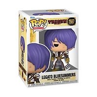 Funko Pop! Anime: Trigun - Legato Bluesummers / Nicholas D. Wolfwood Rem Saverem 6" Vash with Angel Arm [GITD]