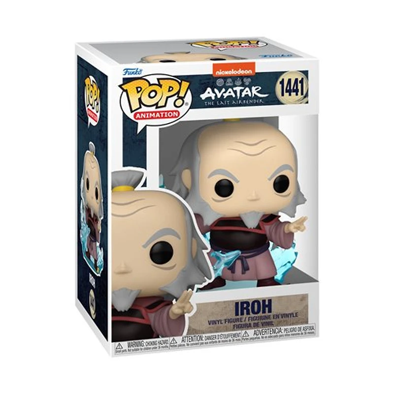 Funko Pop! Avatar: The Last Airbender - Iroh / Appa with Armor Momo King Bumi (On Throne) Floating Aang Azula Lightning