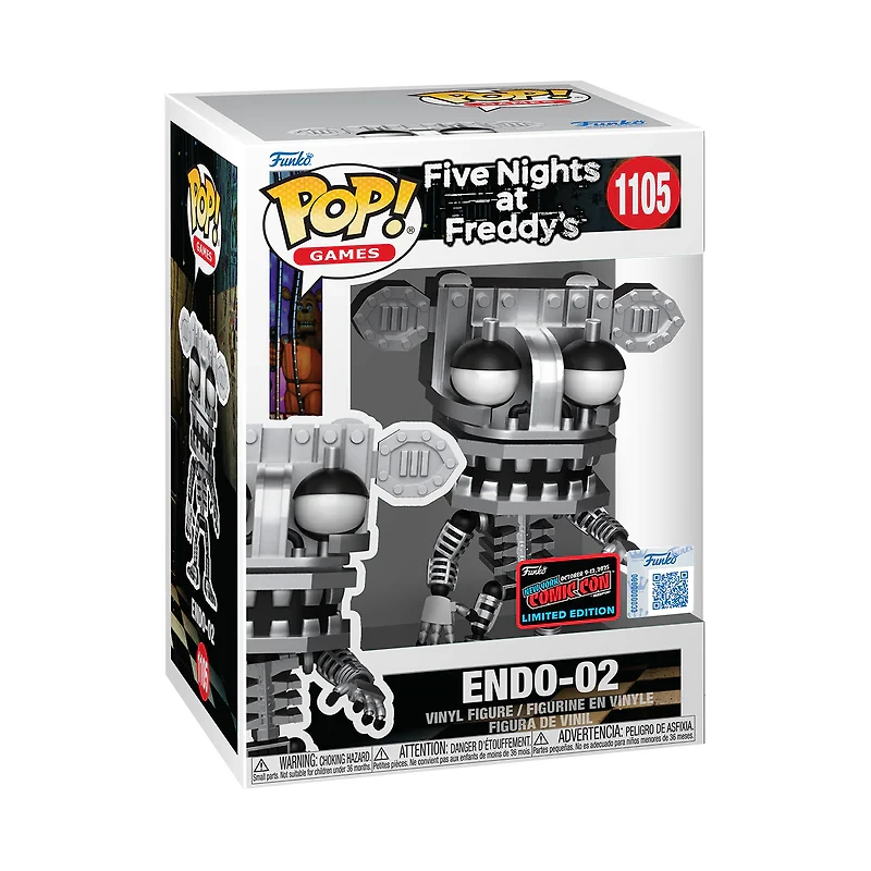Funko Pop! Games: Five Nights At Freddy's - Endo-02 #1105 [2025 New York Comic Con NYCC Official Convention Exclusive] *PREORDER*