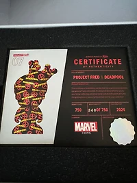 Project Fred: 07 - Deadpool 11" Freddy Funko Vinyl Collectibles (540 of 750pcs) [Limited Edition Series - 2024 San Diego Comic Con Exclusive]