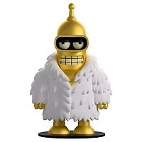 YouTooz: Futurama - Bender The Offender Vinyl Figure (Chrome) #4 [Limited 750pcs - Entertainment Earth Exclusive]