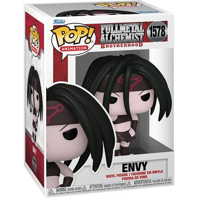 Funko Pop! Anime: Fullmetal Alchemist - Envy / Mustang Vs. Lust May Chang with Shao Lan Fan (Ninja) Izumi Curtis Edward Elric Blade
