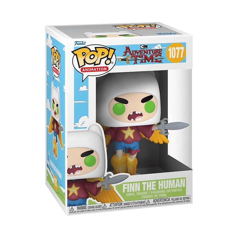 Funko Pop! Television: Adventure Time - Finn the Human (Ultimate Wizard) #1077