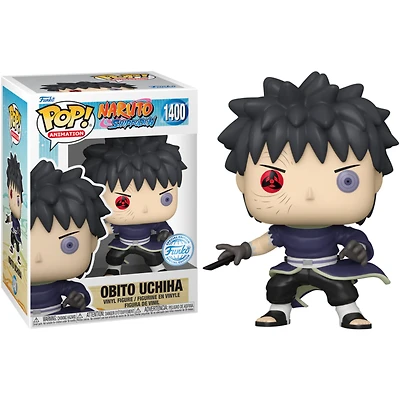 SPECIAL EDITION EXCLUSIVE Funko Pop! Naruto Shippuden Unmasked Obito Uchiha #1400