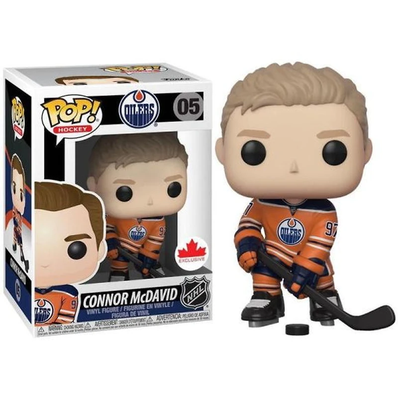 FUNKO POP! HOCKEY [NHL]: EDMONTON OILERS CONNOR MCDAVID *CANADIAN EXCLUSIVE* #05