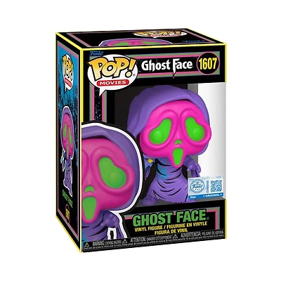 Funko Pop! Horror: Scream - Ghost Face (Black Light) #1607 [Funko Special Edition]