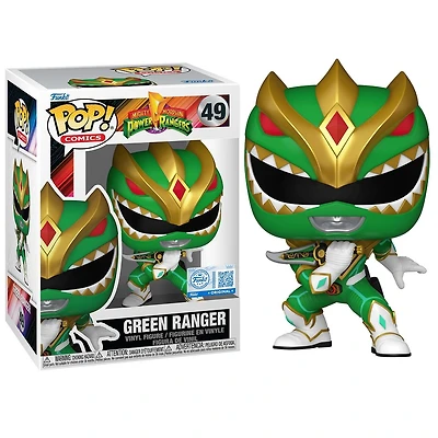 Funko Pop! Comics: Mighty Morphin' Power Rangers (MMPR) - Green Ranger #49 [Funko Special Edition]