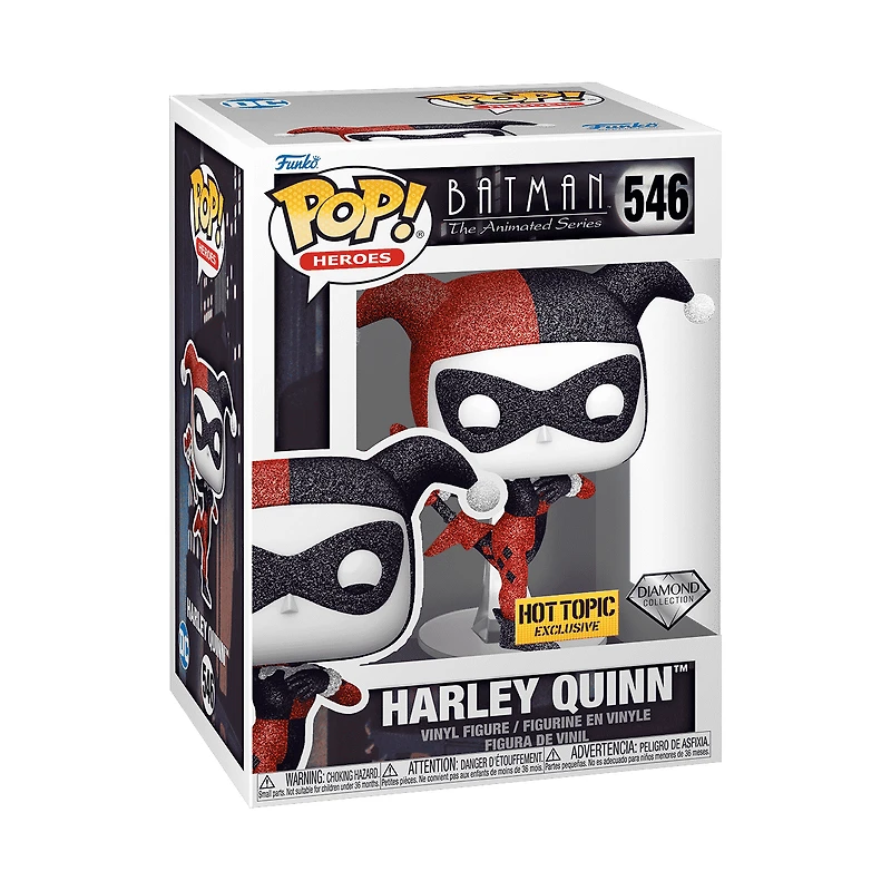 Funko Pop! DC: Batman - Harley Quinn (Diamond) #546 [Hot Topic Exclusive] *PREORDER*
