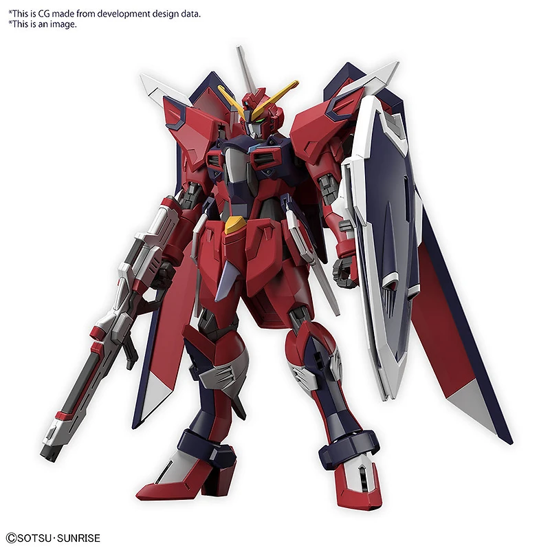 Bandai HG High Grade Cosmic Era 1/144 Immortal Justice Gundam - STTS-909 Compass Mobile Suit