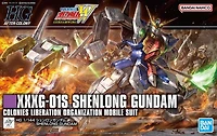 Gunpla - XXXG-01S Shenlong Gundam Colonies Liberation Organization Mobile Suit High Grade After Colony [HGAC] 1/144 Model Kit