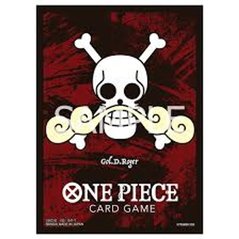 One Piece TCG Limited Card Sleeves - Gol D. Roger Jolly Roger