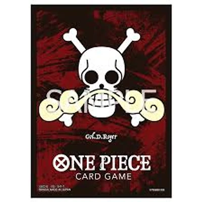 One Piece TCG Limited Card Sleeves - Gol D. Roger Jolly Roger