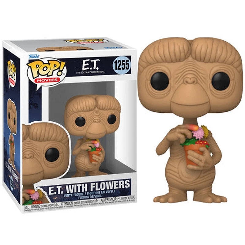 FUNKO POP! MOVIES E.T. WITH FLOWERS #1255