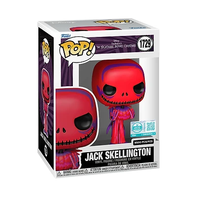 Funko Pop! Disney: The Nightmare Before Christmas - Jack Skellington (Red & Purple) #1729 [Funko Limited Edition - 9,500pcs] *PREORDER*