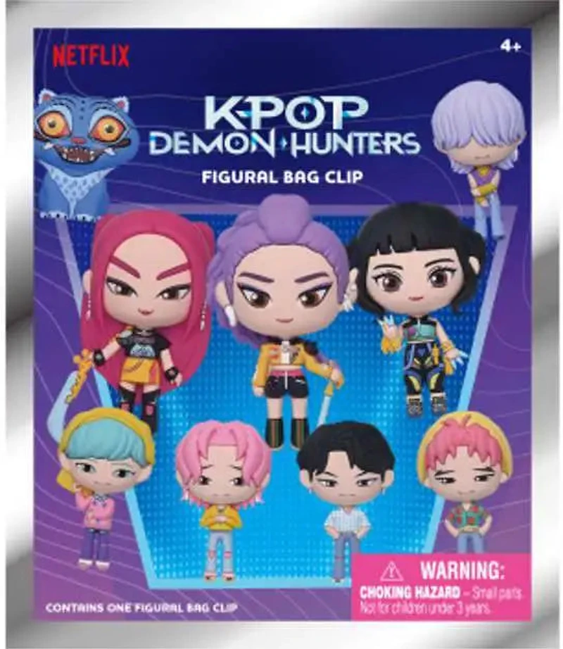 Netflix: K-Pop Demon Hunters - 3D Foam Bag Clip Mystery Blind Bag