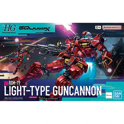 Gunpla: GQuuuuuuX - RGM-79 Light-Type Guncannon 1/144 Model Kit
