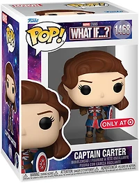 Funko Pop! Marvel: What If...? - Captain Carter #1468 [Target Exclusive] *PREORDER*