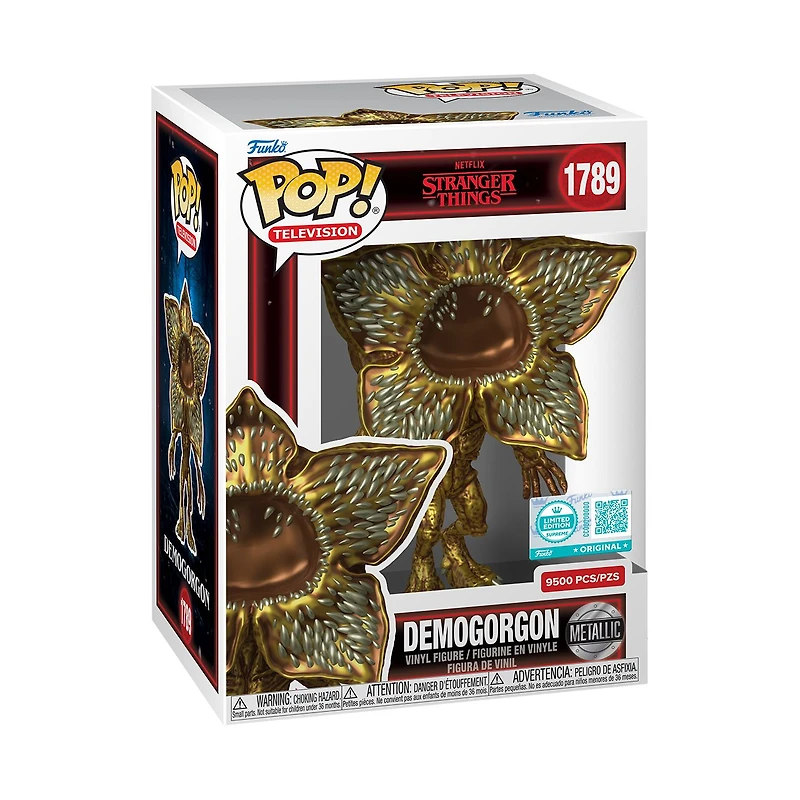 Funko Pop! Television: Stranger Things - Demogorgon (Metallic) #1789 [Funko Special Edition - Limited 9,500pcs]