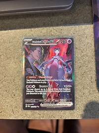 Pokemon TCG: Scarlet & Violet - Destined Rivals Team Rocket's Mewtwo ex 231/182 Single Card