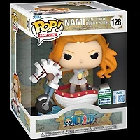 Funko Pop! Anime: One Piece - Nami with White Hobby Horse (Rides) #128 [2025 Wondrous Convention Exclusive]