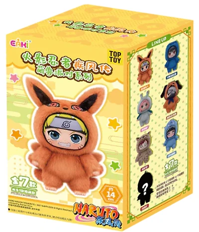 TopToy: Naruto - Beast Party Series Vinyl Face Plush Blind Box