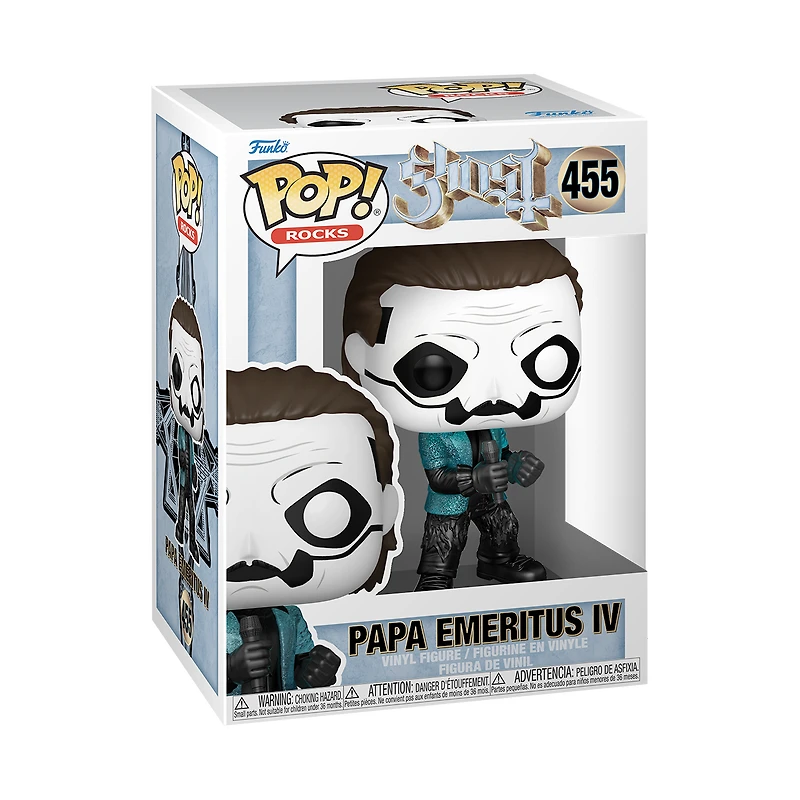 Funko Pop! Rocks: Ghost - Papa Emeritus IV (Glitter) #455