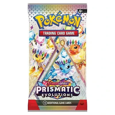 Pokemon TCG: Scarlet & Violet - Prismatic Evolutions Single Booster Pack