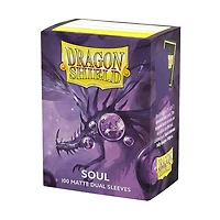 Dragon Shield - Dual Matte Purple Soul Sleeves 100ct