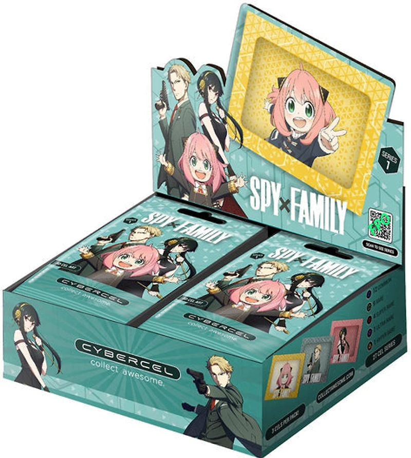 CYBERCEL - SPY X FAMILY Hobby Box of 20 Packs