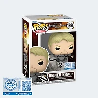 Funko Pop! Anime: Attack On Titan - Reiner Braun #1996 [GameStop Exclusive]