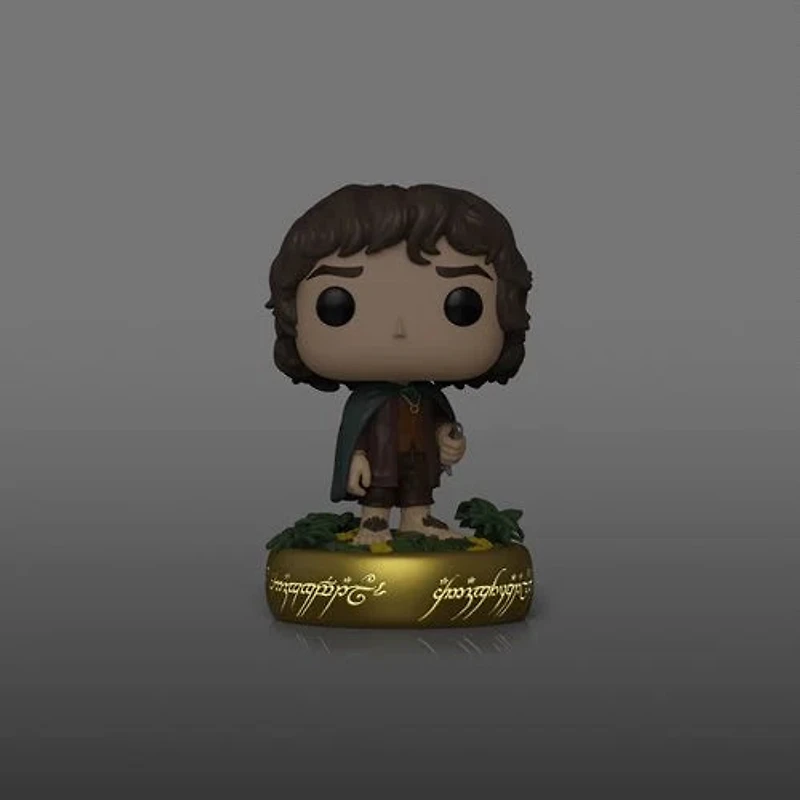 Funko Pop! Movies: Lord Of The Rings (LOTR) - Plus! Frodo Baggins #1832 [Glow-In-The-Dark (GITD)]