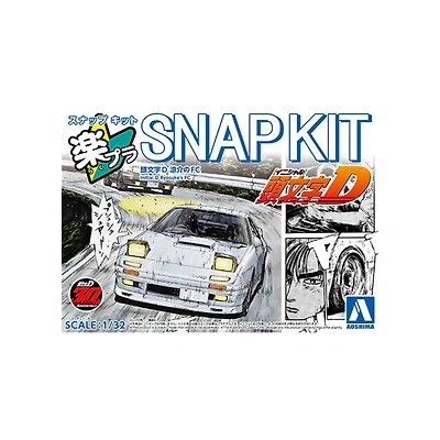 Aoshima: The Snap Kit - Initial D Ryosuke's FC 1:32 Scale Model Kit