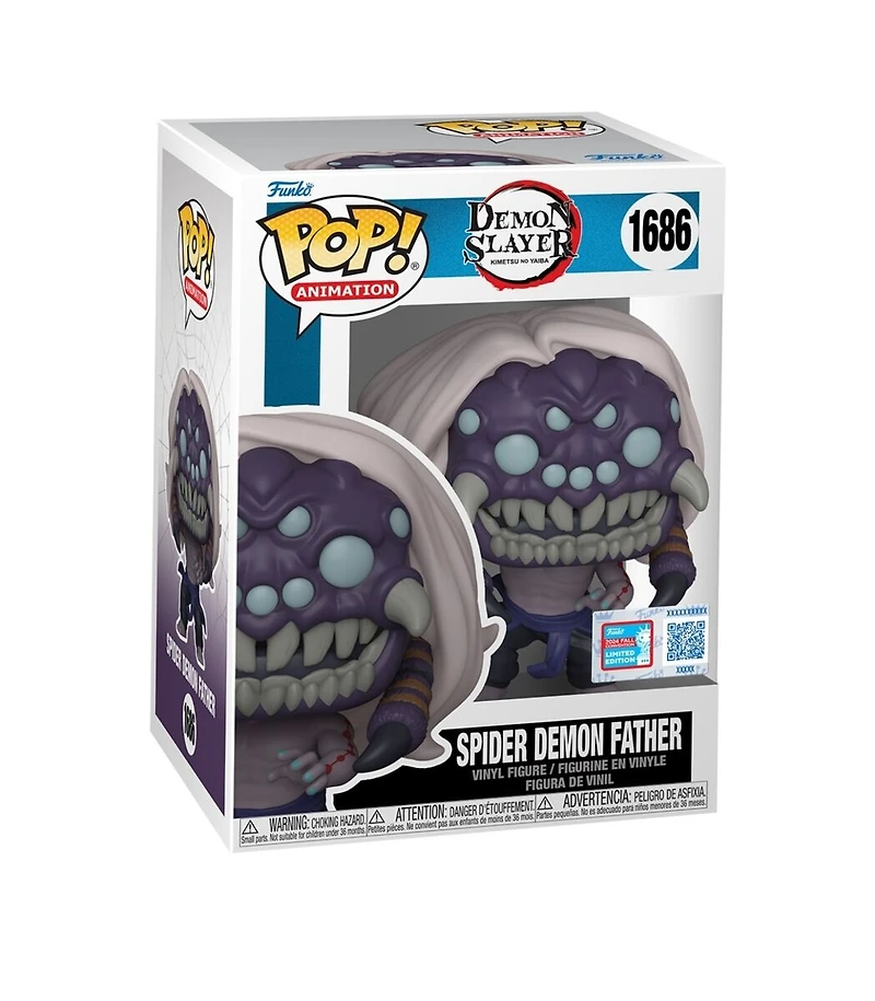 Funko Pop! Anime: Demon Slayer - Spider Demon Father #1686 [2024 NYCC Fall Convention Exclusive]