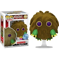 Funko Pop! Anime Yu-Gi-Oh! - Kuriboh (Flocked) #1455 [Special Edition - GITD]