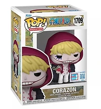 Funko Pop! Anime: One Piece - Corazon with Devil Fruit #1709 [2024 NYCC Fall Shared Convention Exclusive]