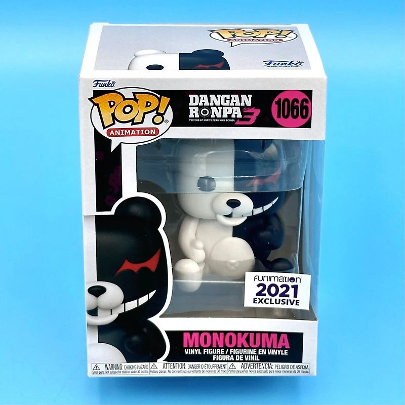 Funko Pop! Animation: DANGANRONPA 3: MONOKUMA #1066 [FUNIMATION 2021 EXCLUSIVE]