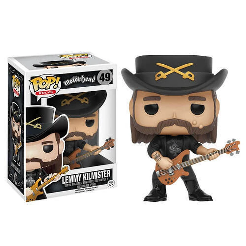 FUNKO POP! ROCKS: MOTORHEAD - LEMMY KILMISTER #49