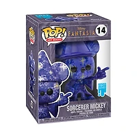 Funko Pop! Disney: Fantasia - Sorcerer Mickey (Art Series - Blue & White) #14