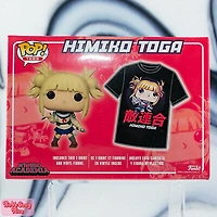 Funko Pop! My Hero Academia: T-Shirt Bundles - Toga / Bakugo Jiro Deku All Might Fumikage Iida **WEB ONLY**